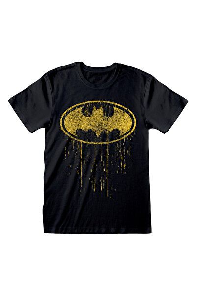 Heroes inc T-shirt Batman T-Shirt Dripping Symbol
