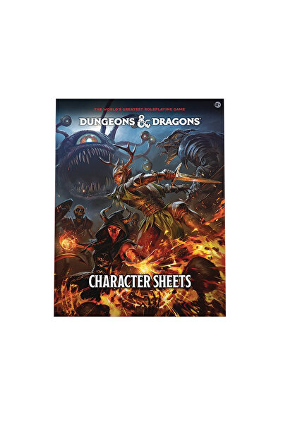 Wizards of the Coast Dungeons & Dragons RPG - Φύλλα Χαρακτήρων 2024