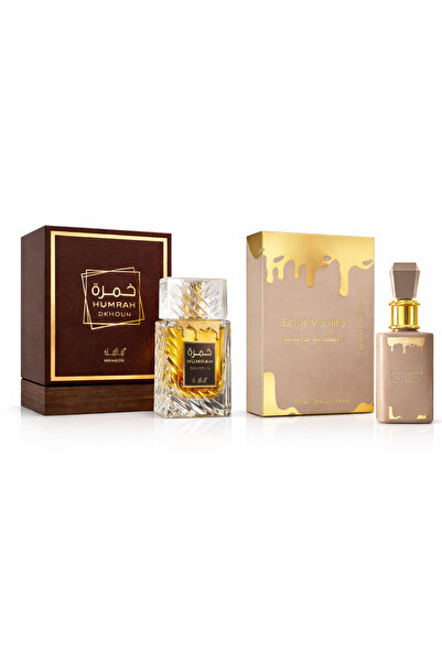 Humrah Set of 2 Arabesti Dukhoun and Eclat Vanilla perfumes