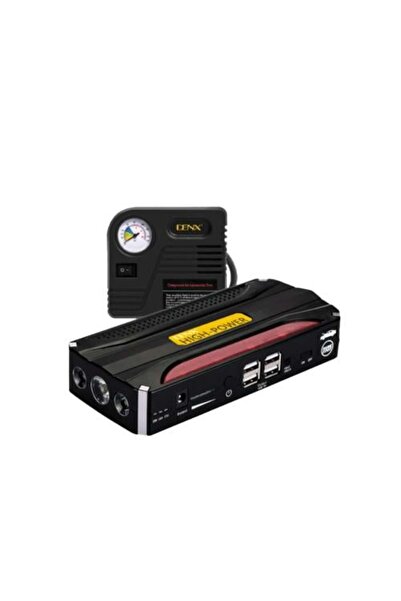 Generic Portable battery with car jump starter for car with a capacity of 200...