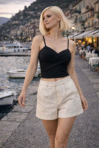 ibeeka Luna Drapeli Cropped Athlete / Self-Supporting Body