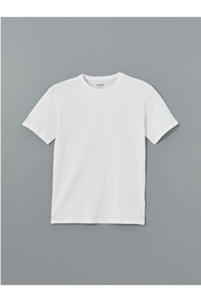 LC Waikiki M1 Sezon White Crew Neck Women's T-Shirt