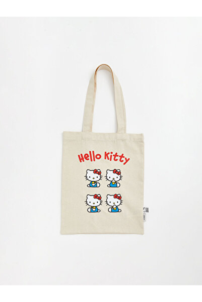 LC Waikiki Ozmarka New Season Hello Kitty Printed Shopping Bag Pieces