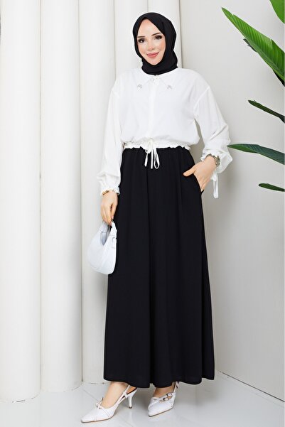 MODA MAÇKA PARK Pantolon Etek Viral Pattern 95cm