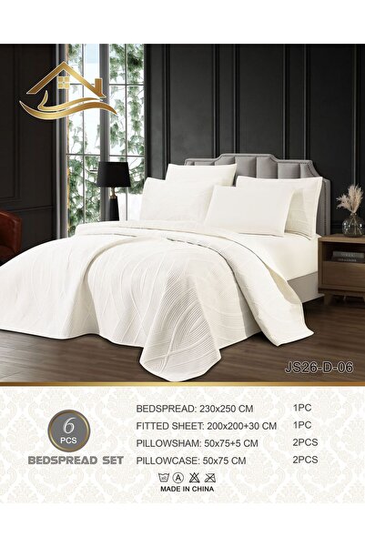 Afkar Albayet Double bed sheet set, 6 pieces