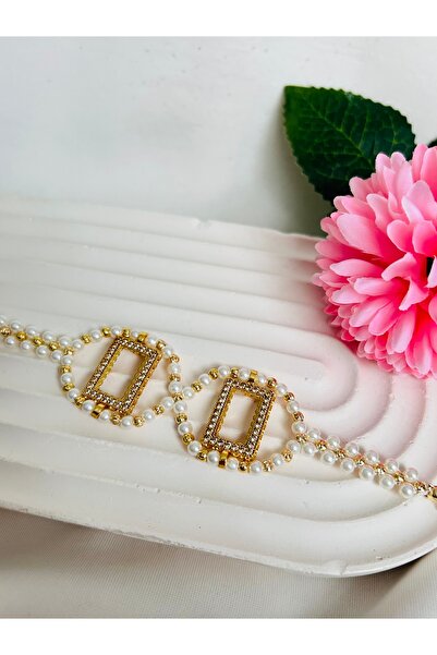 Roya Happiness Gram Bileklik 2’li 3’lü Gram Altın Çerçeveli İpli Ayarlanabili...