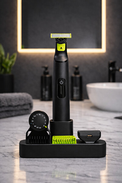 ceatly OneBlade Pro Uyumlu Stand | Şarj Kablo Girişli Organizer Stand