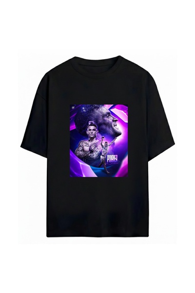 SVART WEAR Dustin Porrier Printed Unisex Oversized 100% Cotton Pack T-Shirt