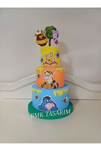 ACRDEKOR Winnie The Pooh Temali Maket Pasta