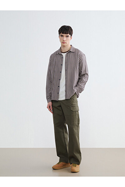 LC Waikiki Peak New Season Comfortable Fit Gabardine Men's Cargo Pants