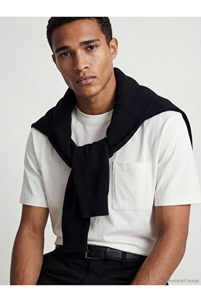 LC Waikiki Vizyon New Season Crew Neck Men's Combed Cotton T-Shirt