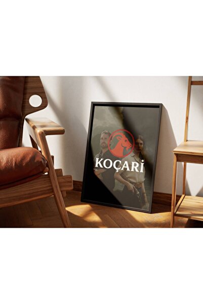 ArtVista Poster KOÇARİ Taşacak Bu Deniz Dizi Poster, Ahşap & Lamine Çerçeveli...