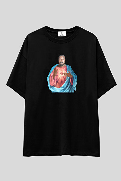 UmbraWear Αστείο Υπερμεγέθες Μπλουζάκι Κάνιε Γουέστ |   Μπλουζάκι Unisex από ...