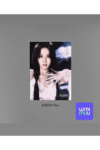 tays store (Withmuu POB'lu) BLACKPINK - 3rd Album [DEADLINE] SILVER Ver. Jisoo