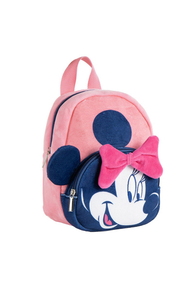 Minnie Mouse Rucsac mini pentru grădiniță Plus cu buzunar frontal Minnie 22x1...