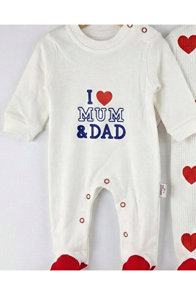 Asliva fashion Newborn One Piece Cotton Piece Baby Jumpsuit with Booties Hosp...