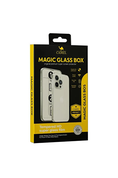 Camel Screen protector for Apple iPhone 17 - High transparency, thin touch, e...