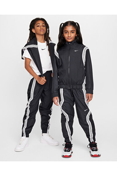 Nike NikeSiyah Erkek Çocuk Düz Sweatpant FZ5237-010-K NK RPL CROSSOVER PANT