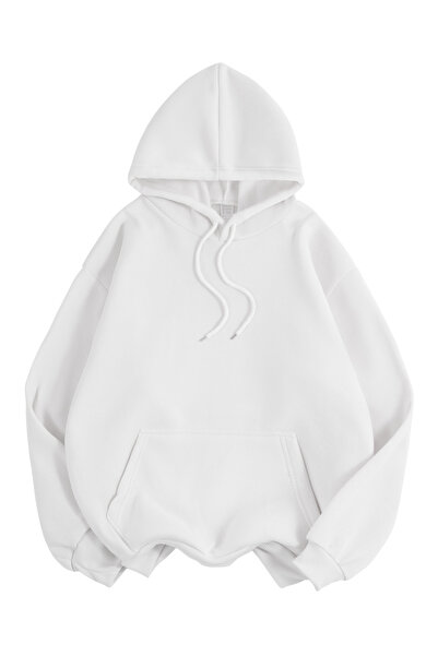 NOISSEY ΝΕΑ Γυναικεία Χειμερινά Μπλουζάκια με κουκούλα Basic Stretch Φλις Cas...