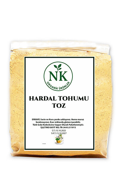 nk organik Mustard Seed Yellow Powder 40Gr