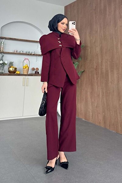 Şulemoda Giyim Milano Team Claret Red