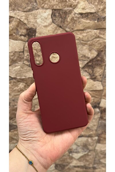 Vip Case Huawei P30 Lite Compatible White Bow Patterned Silicone Shock-Absorb...