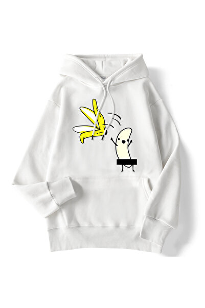 NOISSEY Street Ladies με κουκούλα Let's Get Rid of the Banana Peel Αστεία ρού...