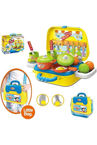 OEM Set bucătărie portabil pentru copii în geantă transformabilă cu accesorii...
