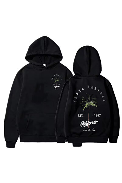 NOISSEY هوديز نسائية مريحة من سامتا باربرا كاليفورنيا بطباعة كاليفورنيا، بلوف...