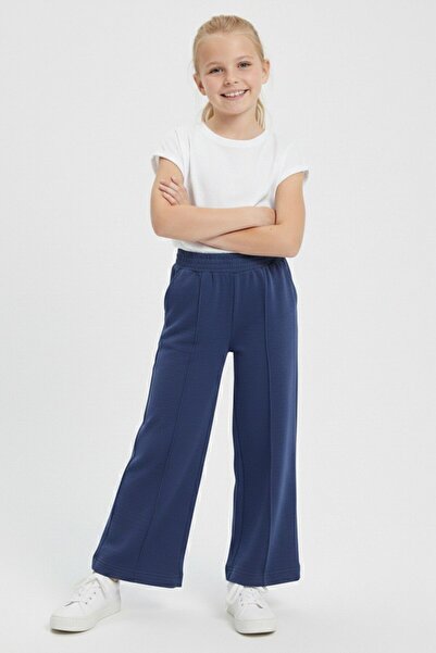 Yağmur Giyim İsob Çimalı Wide Leg C Pocketed Elastic Waist Aerobin Fabric Tro...