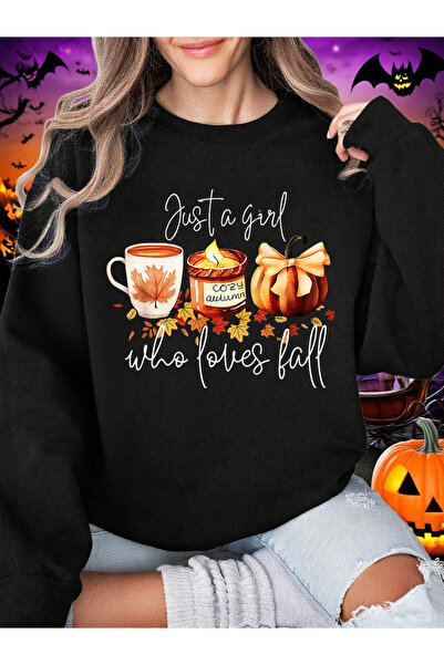 NOISSEY سترة الهالوين الخريفية Seven Pumpkin مطبوع بغطاء رأس ذات الرقبة المست...