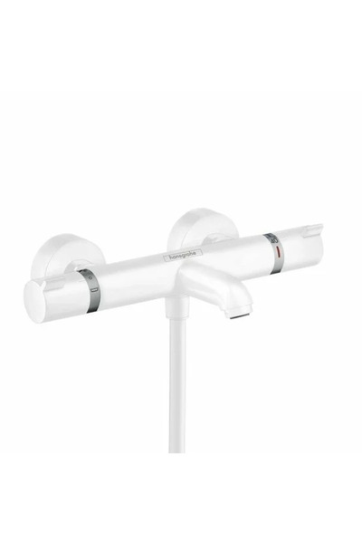 Hansgrohe Baterie cada - dus termostatata Ecostat Comfort alb mat