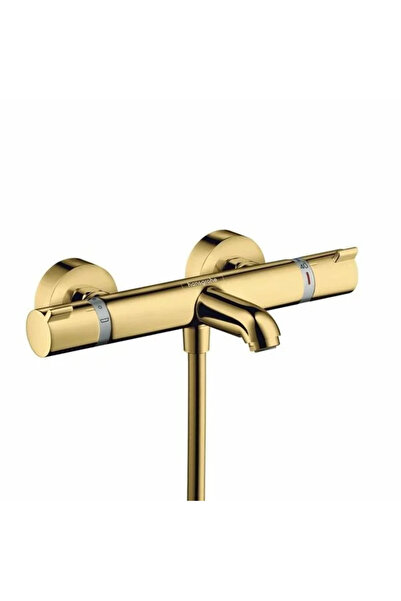 Hansgrohe Baterie cada - dus termostatata Ecostat Comfort auriu lucios
