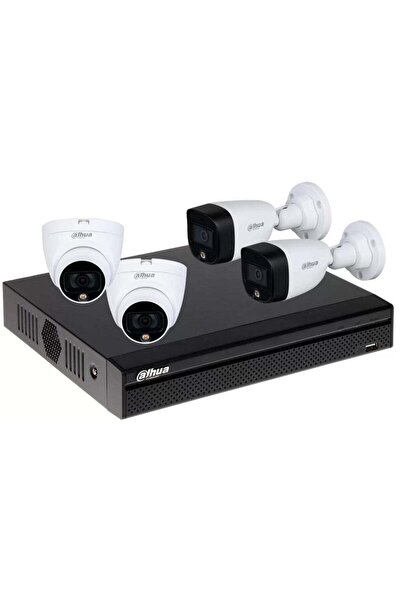 DAHUA Dahua 5MP Quad Channel Outdoor Security Cameras - Night Vision, Compati...