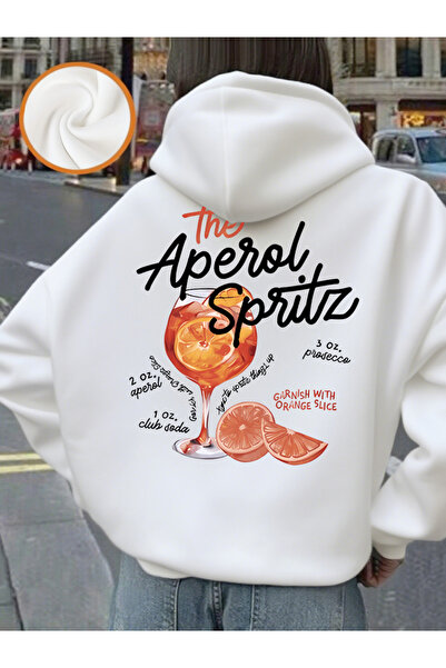 NOISSEY Aperol Spritz Limunov Napitak B Štampano K Sa kapuljačom Topovi Žensk...