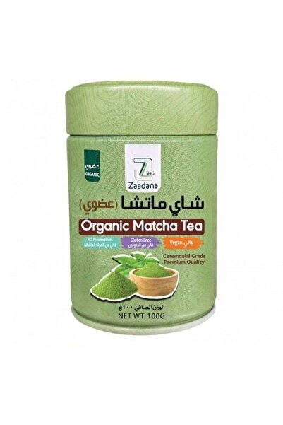Zaadana شاي ماتشا عضوي 100 جرام