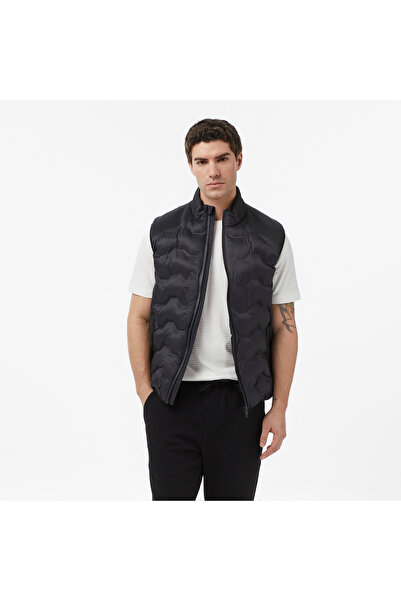 Nautica Erkek Siyah Regular Fit Su İtici Yelek