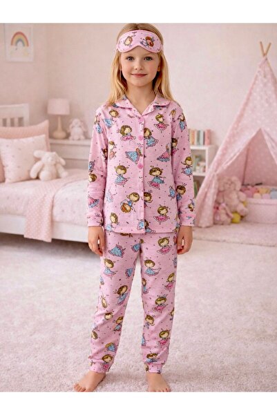 Arya Nisa Kids Girl's Buttoned Cotton Piece New Season Transitional Ballerina...