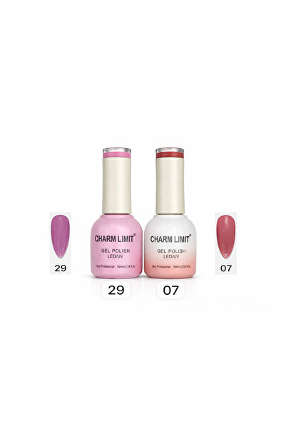 OEM Charm Limit Gel Polish LED/UV 16ml – Nuante 29 & 07 – Ojă Semipermanentă ...