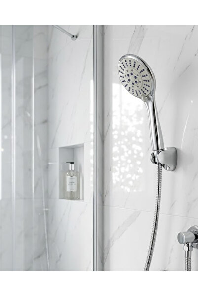 Lisinya Multi-Function Hand Shower and Shower Hose Set with Jointed Handle Du...