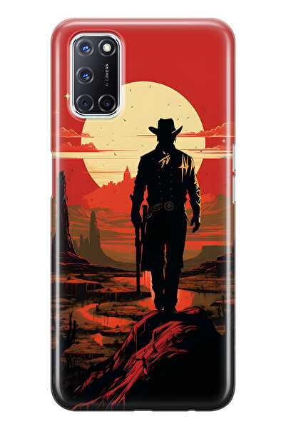 FLAMENKO حافظة هاتف شفافة متوافقة مع هاتف اوبو A52 / A72 / A92 كاوبوي غوين سي...