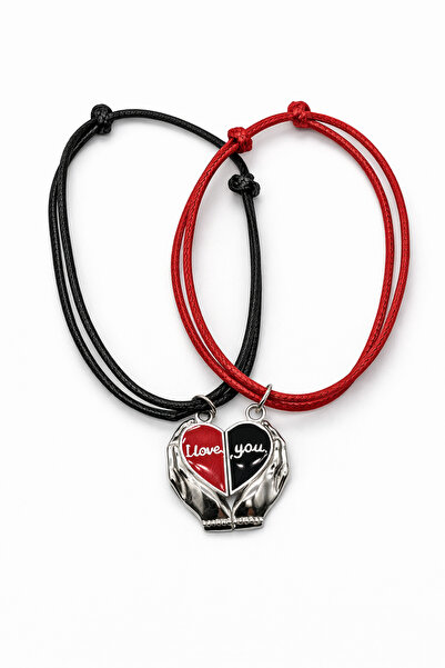 MakeWell Best Friends Magnetic Heart Bracelet – Set of 2 Friendship Bracelets...