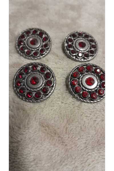 ILCARE Metal Button 36 Size 22 mm 6 Pieces