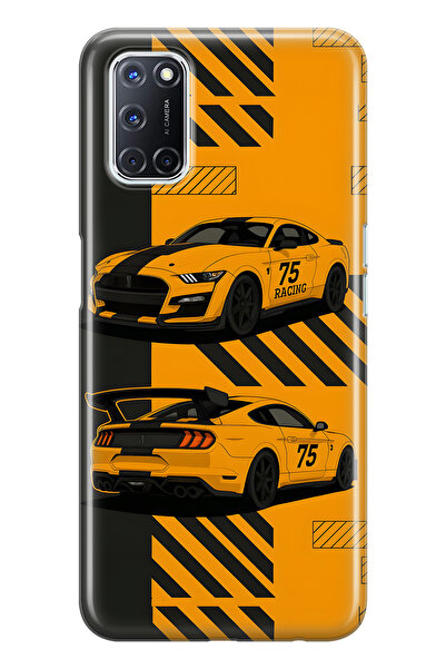 FLAMENKO حافظة هاتف شفافة متوافقة مع هاتف اوبو A52 / A72 / A92 باللون الأصفر ...