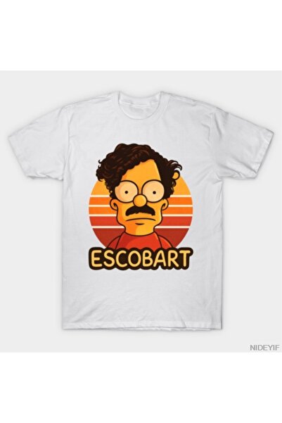 Flood Of Style Pablo Escobar bart simpson tricou 100% bumbac tricouri pentru ...