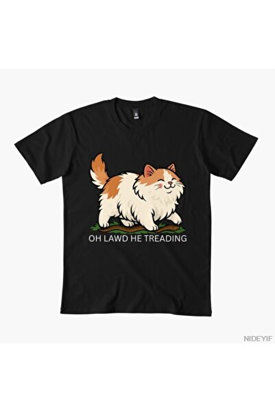 Flood Of Style Ουάου Θεέ μου, είναι το πιο χαριτωμένο μπλουζάκι με χοντρή γάτ...