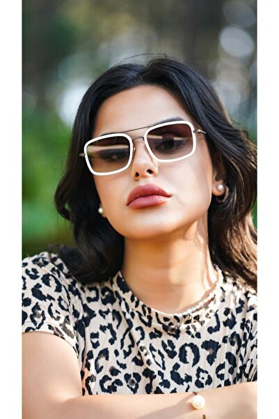 Tisaati Vintage Modern Luxury Design Luxe Square Series Uv400 Protected Women...