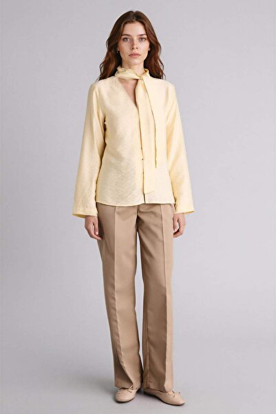 DeFacto Μακρυμάνικο πουκάμισο με κανονική εφαρμογή και λαιμόκοψη V G8961AX26SP