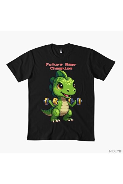 Flood Of Style Μπλουζάκι για άνδρες και γυναίκες Future Rawr Champion 100% Βα...