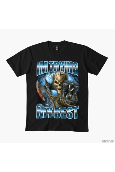 Flood Of Style Προσπαθώ να κάνω το καλύτερό μου μεταλλικό μπλουζάκι με μιμίδι...